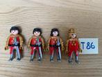 PLAYMOBIL T86 - LOT 4 RIDDERS, Kinderen en Baby's, Speelgoed | Playmobil, Ophalen of Verzenden, Nieuw, Los Playmobil