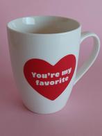 Mok/Tas - You're my Favorite - NIEUW, Huis en Inrichting, Ophalen of Verzenden, Nieuw, Kop(pen) en/of Schotel(s)