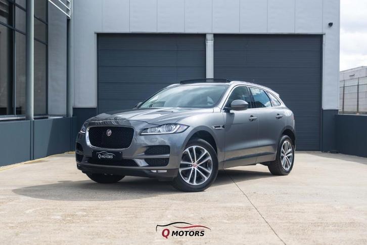 Jaguar F-Pace F-Pace AWD-LED-PANO-CAM-BTW, Auto's, Jaguar, Bedrijf, Te koop, F-Pace, 4x4, ABS, Achteruitrijcamera, Airbags, Airconditioning