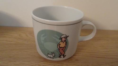 Mug en porcelaine - Tintin, Collections, Statues & Figurines, Neuf, Autres types, Enlèvement ou Envoi