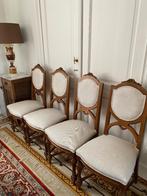 Set van 4 klassieke eiken stoelen – Louis XIII stijl – stevi, Ophalen
