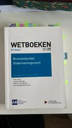 Bronnenbundel ondernemingsrecht 2025, Boeken, Studieboeken en Cursussen, Ophalen, Zo goed als nieuw, Hoger Onderwijs