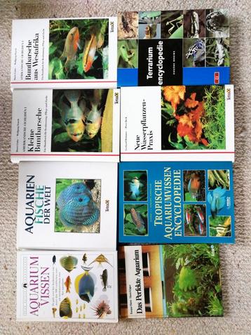 Aquarium boeken.  beschikbaar voor biedingen
