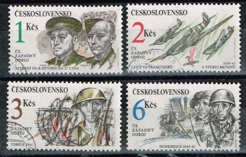 Postzegels uit Tsecho-Slowakije - K 3843 - oorlog, Postzegels en Munten, Postzegels | Europa | Overig, Gestempeld, Overige landen