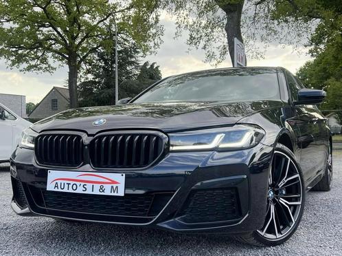 BMW 5 Serie 530 530eAS PHEV '21 58Dkm Headup 360gr camera ga, Auto's, BMW, Bedrijf, Te koop, 5 Reeks, ABS, Achteruitrijcamera