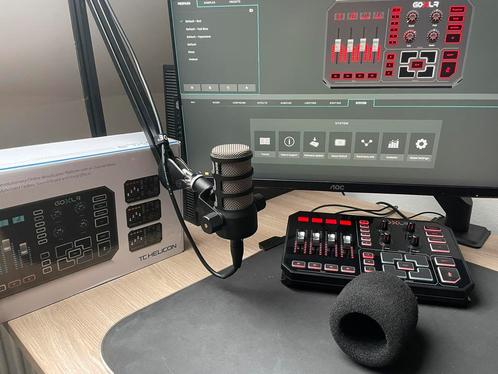 GoXLR + Røde Podmic + Røde PSA1 arm, Muziek en Instrumenten, Microfoons, Zo goed als nieuw, Ophalen