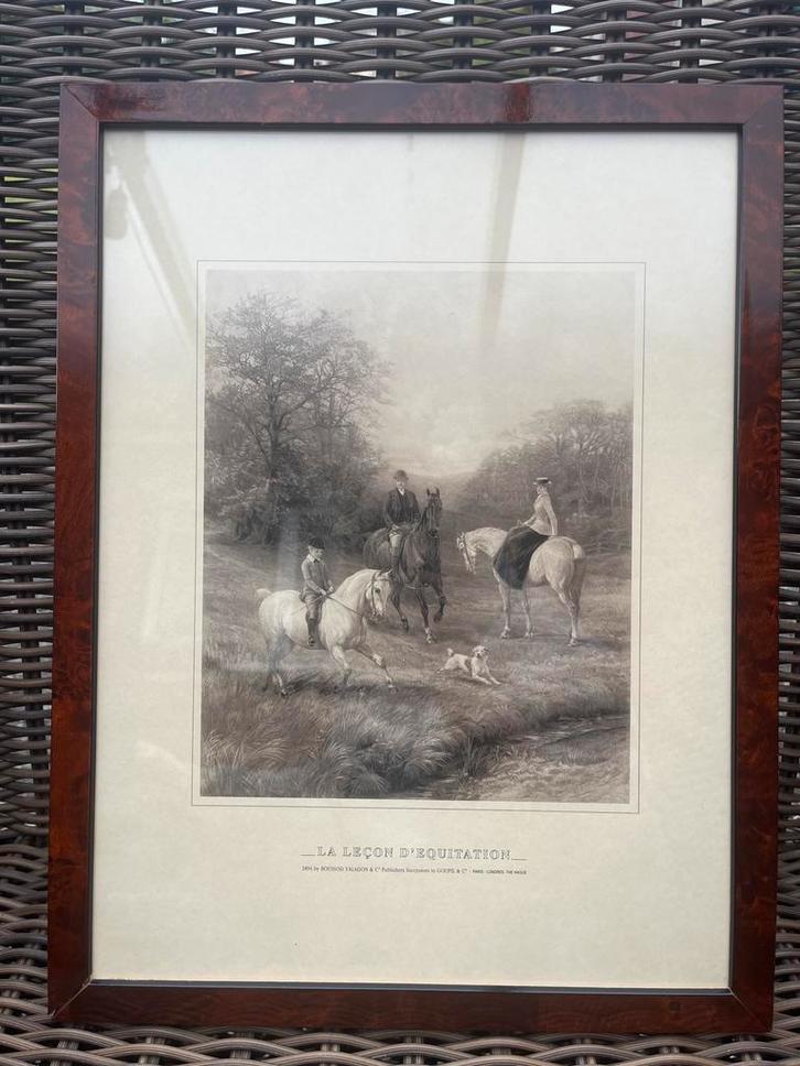 La Leçon d'Equitation, Antiquités & Art, Art | Eaux-fortes & Gravures, Enlèvement