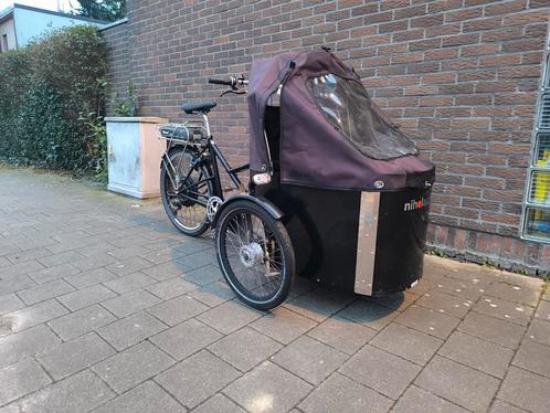 Prachtige Elektrische Bakfiets van Nihola Family., Fietsen en Brommers, Fietsen | Bakfietsen, Zo goed als nieuw, Overige merken