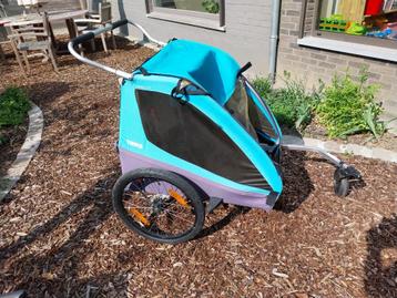 Fietskar Thule, Enlèvement, Utilisé, Remorque pour enfant, Thule
