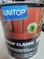 Houtbeits Linitop Classic 2,5 L, notelaar nr 283, Doe-het-zelf en Bouw, Ophalen, Bruin, Nieuw, Beits