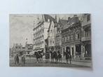MIDDELKERKE 1907 LA DIGUE met ruiters te paard, Verzenden, Voor 1920, Gelopen, West-Vlaanderen