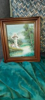 Te koop landelijke kadertje met molen, Ophalen