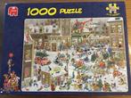 Puzzel Jumbo 1000 stukjes Jan Van Haasteren Kerstmis, Ophalen of Verzenden, 500 t/m 1500 stukjes, Gebruikt, Legpuzzel