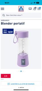 Ambiant blender rechargeable NEUF., Elektronische apparatuur, Blenders, Ophalen, Nieuw, Blender to go