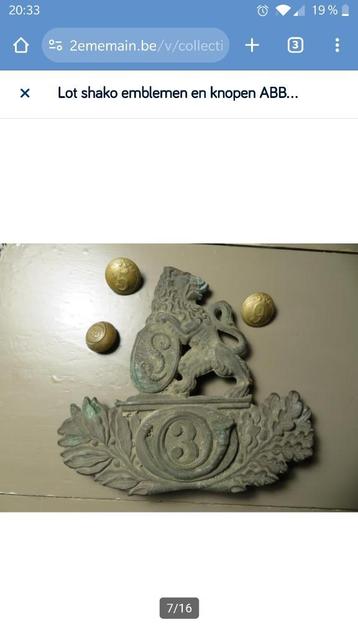 Recherche plaque de shako