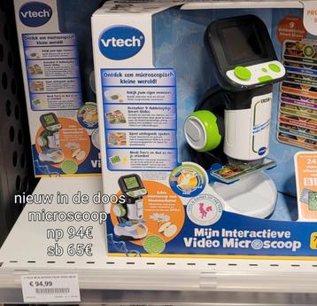 VTech interactieve microscoop nieuw