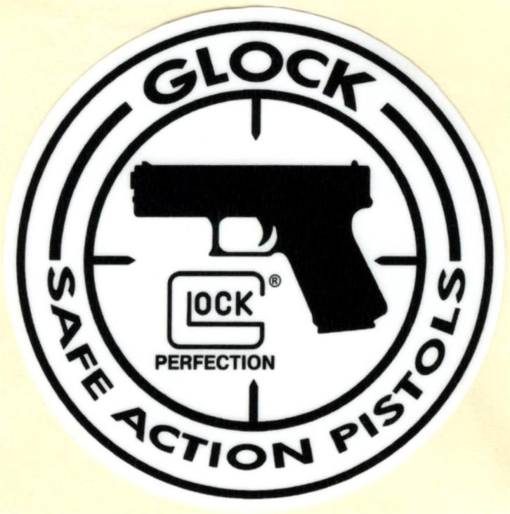 Glock Safe Action Pistols sticker, Collections, Autocollants, Neuf, Envoi