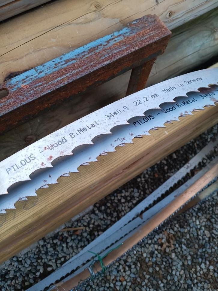 ongebruikt lintzaagbladen boomstam zaagmachines, Doe-het-zelf en Bouw, Gereedschap | Zaagmachines, Nieuw, Lintzaag, Ophalen of Verzenden