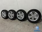 6-7mm! VW Tiguan 17 inch velgen 5x112 winterbanden 215/65R17, Auto-onderdelen, Banden en Velgen, 17 inch, Personenwagen, Gebruikt