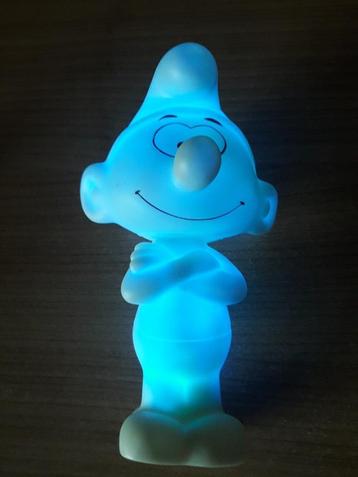 Schtroumpf illuminé, Enlèvement ou Envoi, Comme neuf, Autres Schtroumpfs, Poupée, Figurine ou Peluche