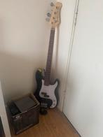 Basgitaar met Versterker, Muziek en Instrumenten, Ophalen, Zo goed als nieuw
