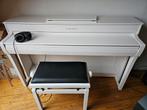 Yamaha CLP-735 wit + stoel + koptelefoon en handleiding, Muziek en Instrumenten, Ophalen, Gebruikt, Wit, Digitaal