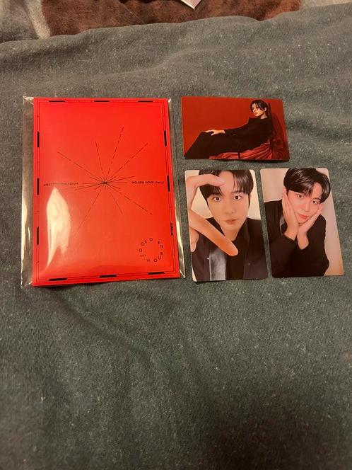 Kpop ateez poca album golden hour pt2, Verzamelen, Muziek, Artiesten en Beroemdheden, Zo goed als nieuw, Ophalen