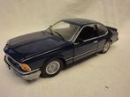 BMW 635 CSI E24 Anson 1:18 1987  Blauw, Hobby & Loisirs créatifs, Voitures miniatures | 1:18, Enlèvement ou Envoi, Utilisé, Voiture