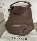Delvaux Louise bruine leren handtas, Handtassen en Accessoires, Tassen | Damestassen, Ophalen, Zo goed als nieuw, Handtas