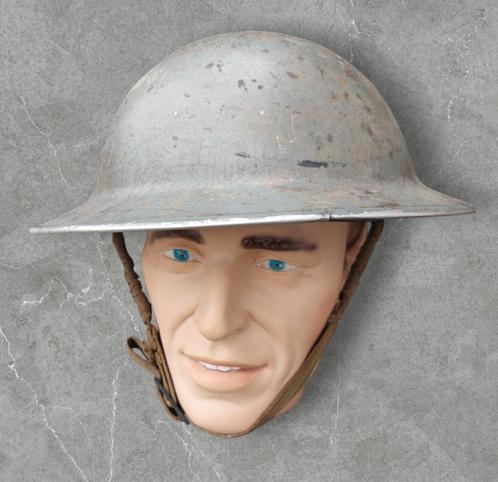 British WO2 Army MK II Brodie helmet (2)1939, Verzamelen, Militaria | Tweede Wereldoorlog, Ophalen of Verzenden