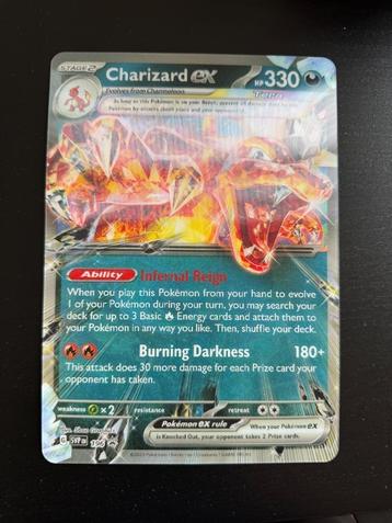 Charizard ex 054/091 Paldean Fates PAF Double Rare beschikbaar voor biedingen