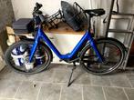 Vélo électrique bleu MUTO, Autres marques, Enlèvement, 30 à 50 km par batterie, Utilisé