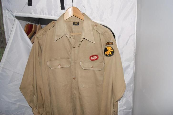 WWII - 17e AB-uniformen, Verzamelen, Militaria | Tweede Wereldoorlog, Overige soorten, Kleding of Schoenen, Ophalen of Verzenden