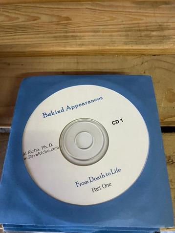 Behind Appearences cd's - David Richo - Workshop
