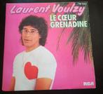 Vinyl 45trs - Laurent voulzy - le cœur grenadine, Utilisé, Enlèvement ou Envoi