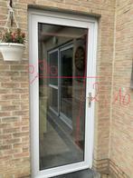 glazen achterdeur pvc, Doe-het-zelf en Bouw, Kunststof, Gebruikt, 80 tot 100 cm, Ophalen of Verzenden