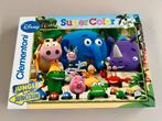 Clementoni - Puzzle 104 pièces SuperColor Disney Jungle 6+, Enlèvement ou Envoi, Plus de 50 pièces, Utilisé, 6 ans ou plus