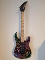 Jackson Pro Soloist SL3M Rainbow Crackle, Muziek en Instrumenten, Snaarinstrumenten | Gitaren | Elektrisch, Ophalen, Zo goed als nieuw