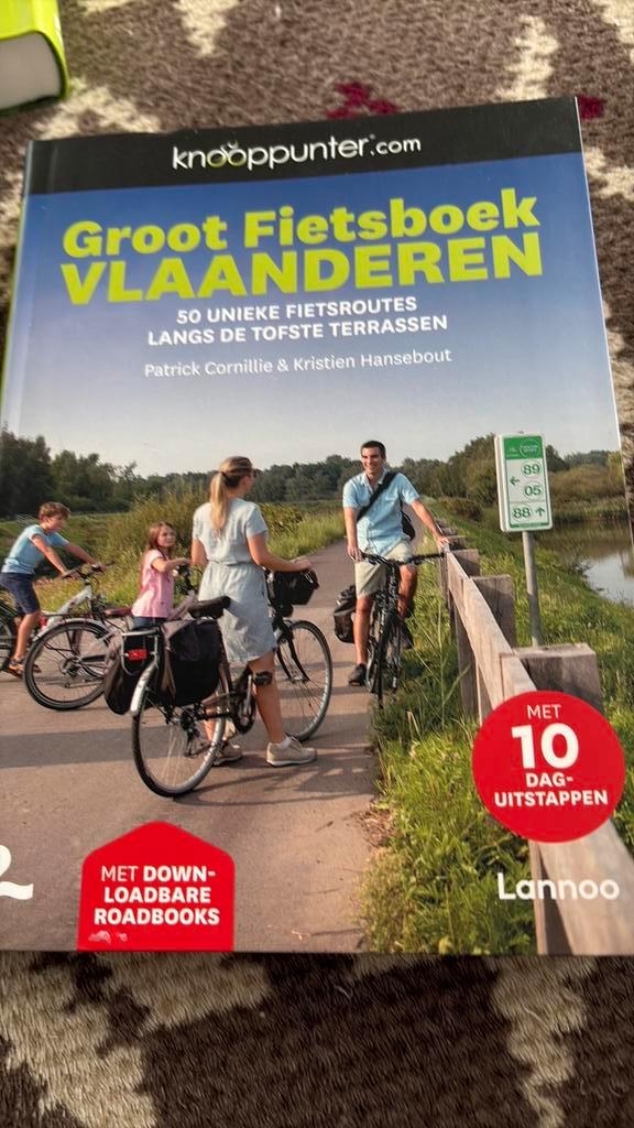 Patrick Cornillie - Knooppunter Groot Fietsboek Vlaanderen, Boeken, Reisgidsen, Ophalen