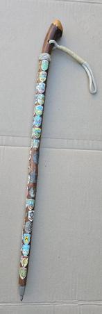 wandelstok met schildjes - antiek, Ophalen