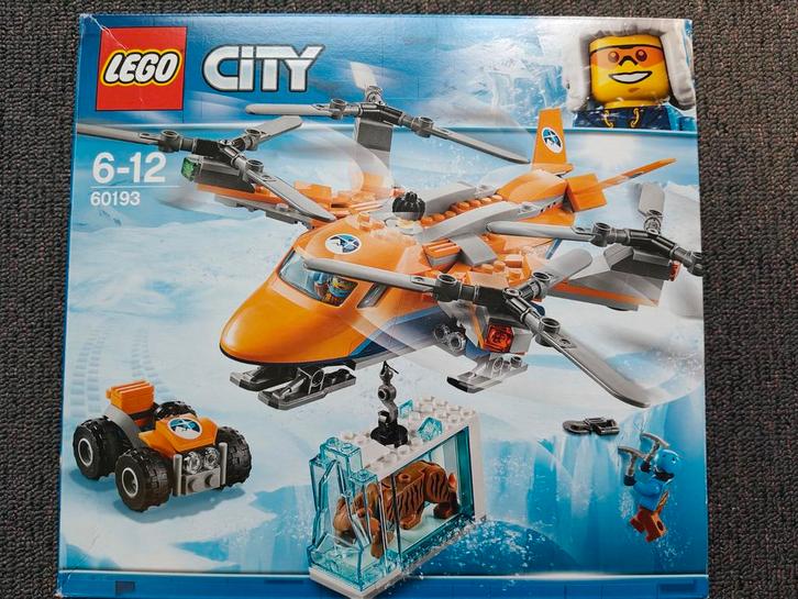 LEGO CITY Poolluchttransport 60193, Kinderen en Baby's, Speelgoed | Duplo en Lego, Zo goed als nieuw, Lego, Complete set, Ophalen of Verzenden