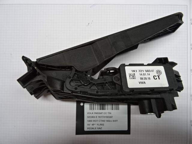 GASPEDAAL Volkswagen Passat (3C2) (1K1721503AT), Auto-onderdelen, Interieur en Bekleding, Volkswagen, Gebruikt