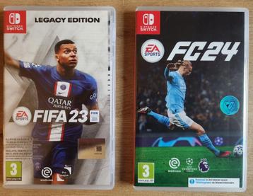 Jeux Nintendo : FIFA 23, FC 24, Enlèvement ou Envoi, Comme neuf, Sport, À partir de 3 ans