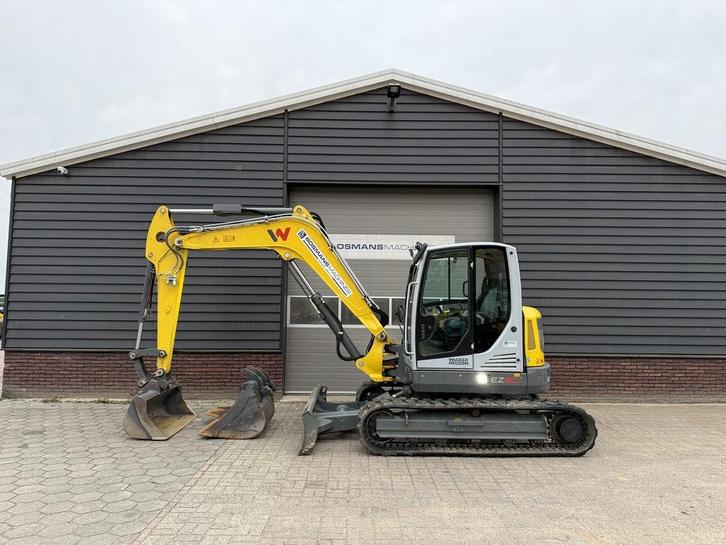 Wacker Neuson EZ80 graafmachine €955 LEASE BJ 2022, Zakelijke goederen, Machines en Bouw | Kranen en Graafmachines, Graafmachine