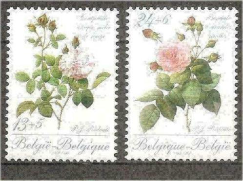 Belgie 1989 - Yvert/OBP 2318-2319 - Rozen van Redoute (PF), Timbres & Monnaies, Timbres | Europe | Belgique, Non oblitéré, Envoi