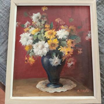 schilderij met handtekening E.Devos, Enlèvement ou Envoi