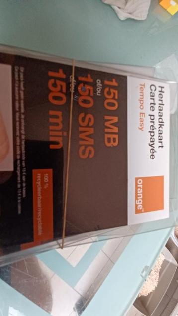 35 cartes sim Orange Tempo Easy non enregistrées, Télécoms, Enlèvement ou Envoi, Comme neuf, Orange