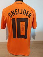 Sneijder gesigneerd voetbaltruitje Nederland met fotobewijs, Comme neuf, Enlèvement ou Envoi
