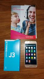 Samsung J3 (16Gb) double carte Sim, Gold, en parfait état., Télécoms, Comme neuf, Autres couleurs