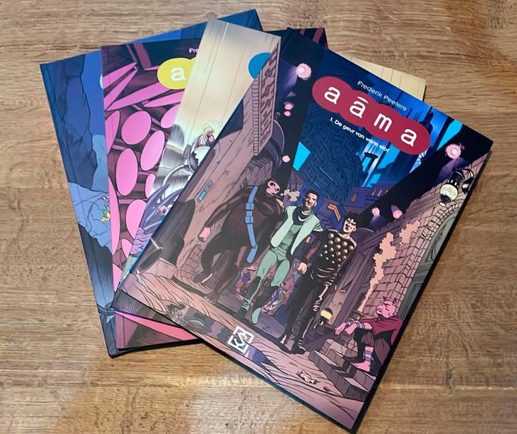 Frederik Peeters - Aâma Volledige fantastische reeks 4x, Boeken, Stripverhalen, Nieuw, Complete serie of reeks, Ophalen of Verzenden